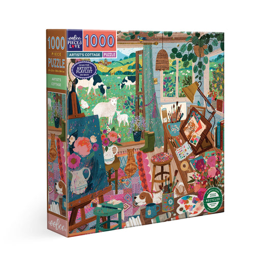 Artist's Cottage 1000 Sq Puzzle