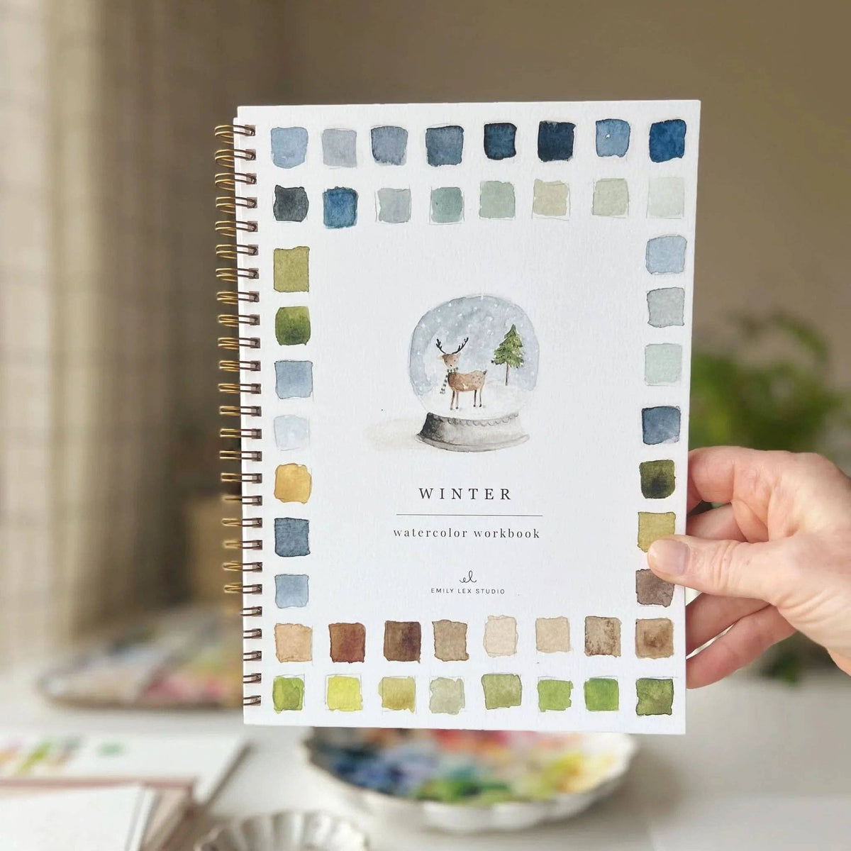 Winter Watercolor Workbook - emily lex studio