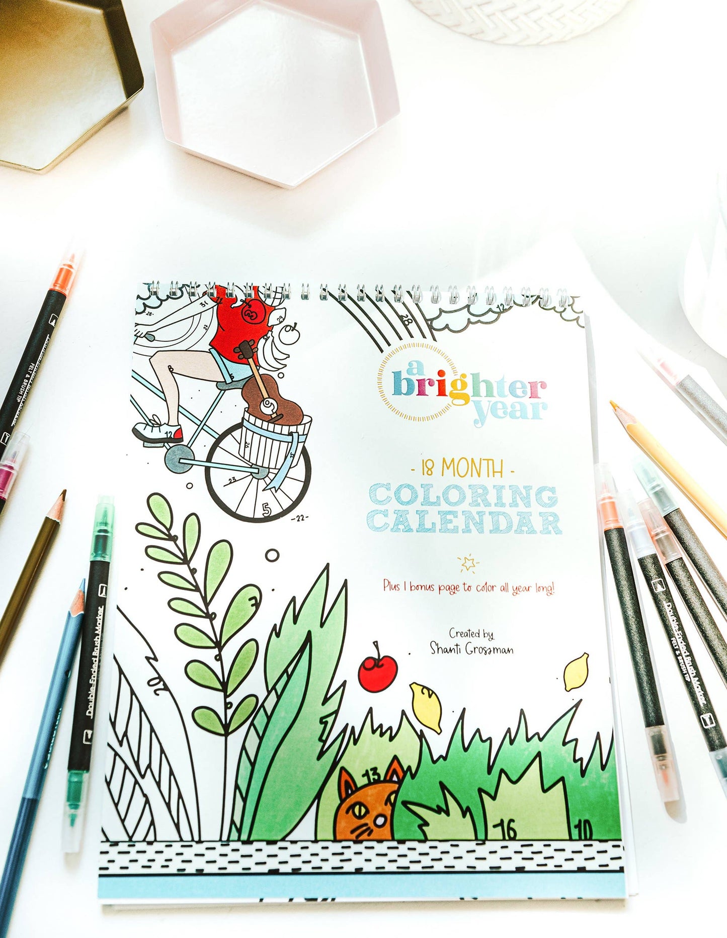 18 Month Color by Day Pages Coloring Book