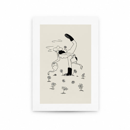 “Gardening” Art Print - Tumbleweed Design Studios