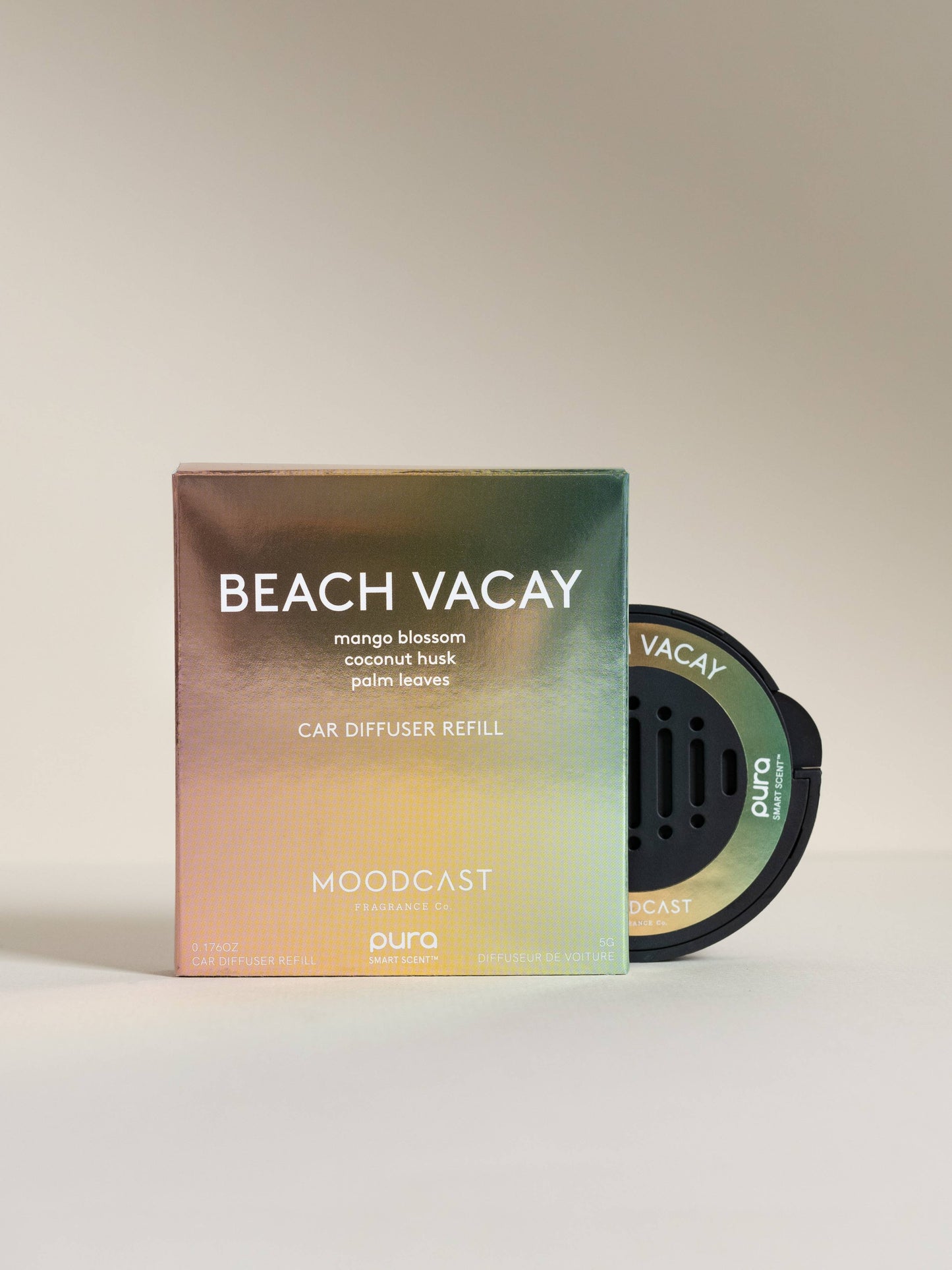 Beach Vacay Car Diffuser (Moodcast Fragrance Co) - pura