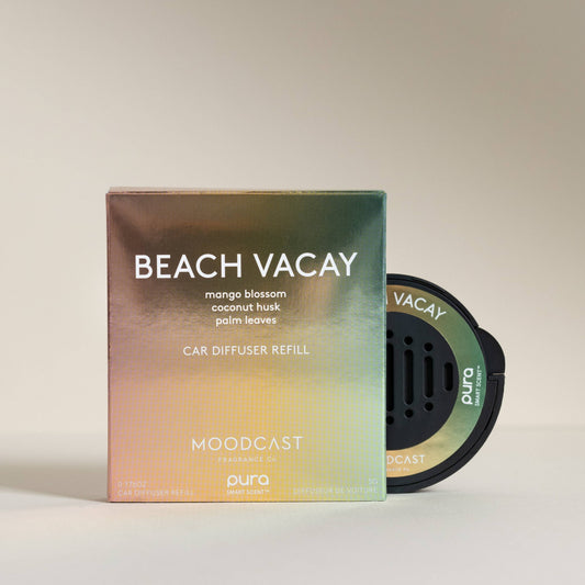 Beach Vacay Car Diffuser (Moodcast Fragrance Co) - pura