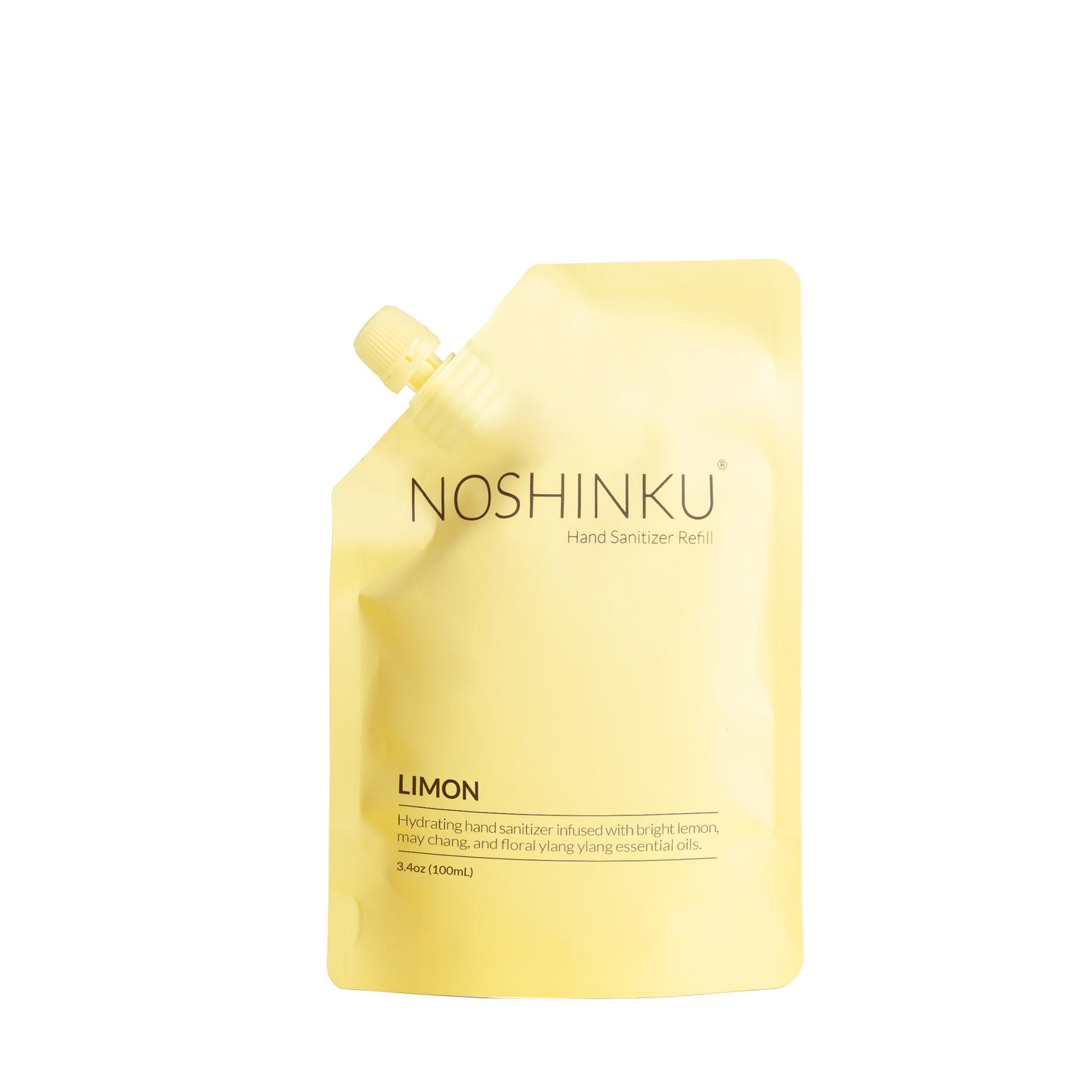 Lemon Ylang-Ylang Hand Moisturizing Sanitizer Refill Pouch - Noshinku