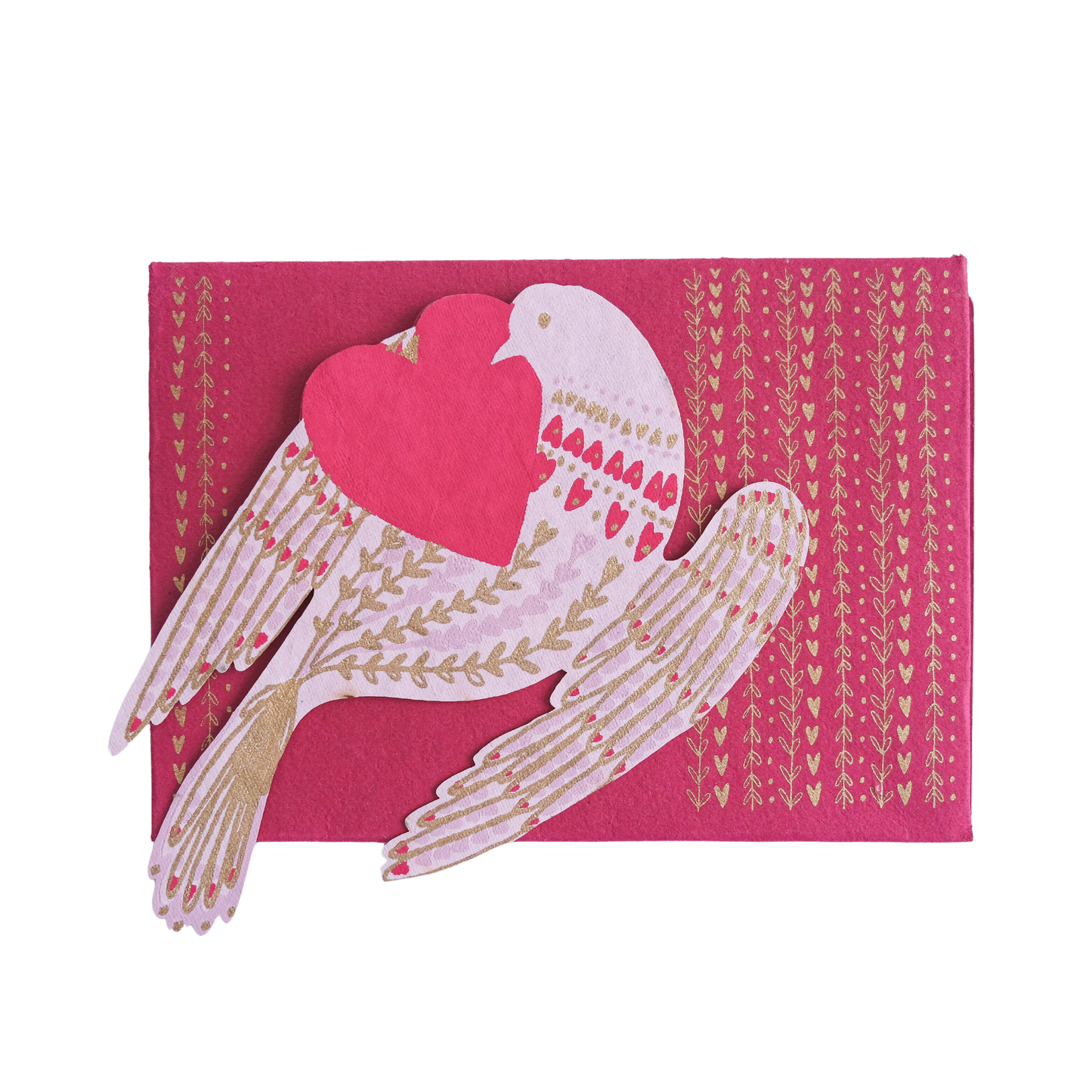 Heart Bird Greeting Card - East End Press