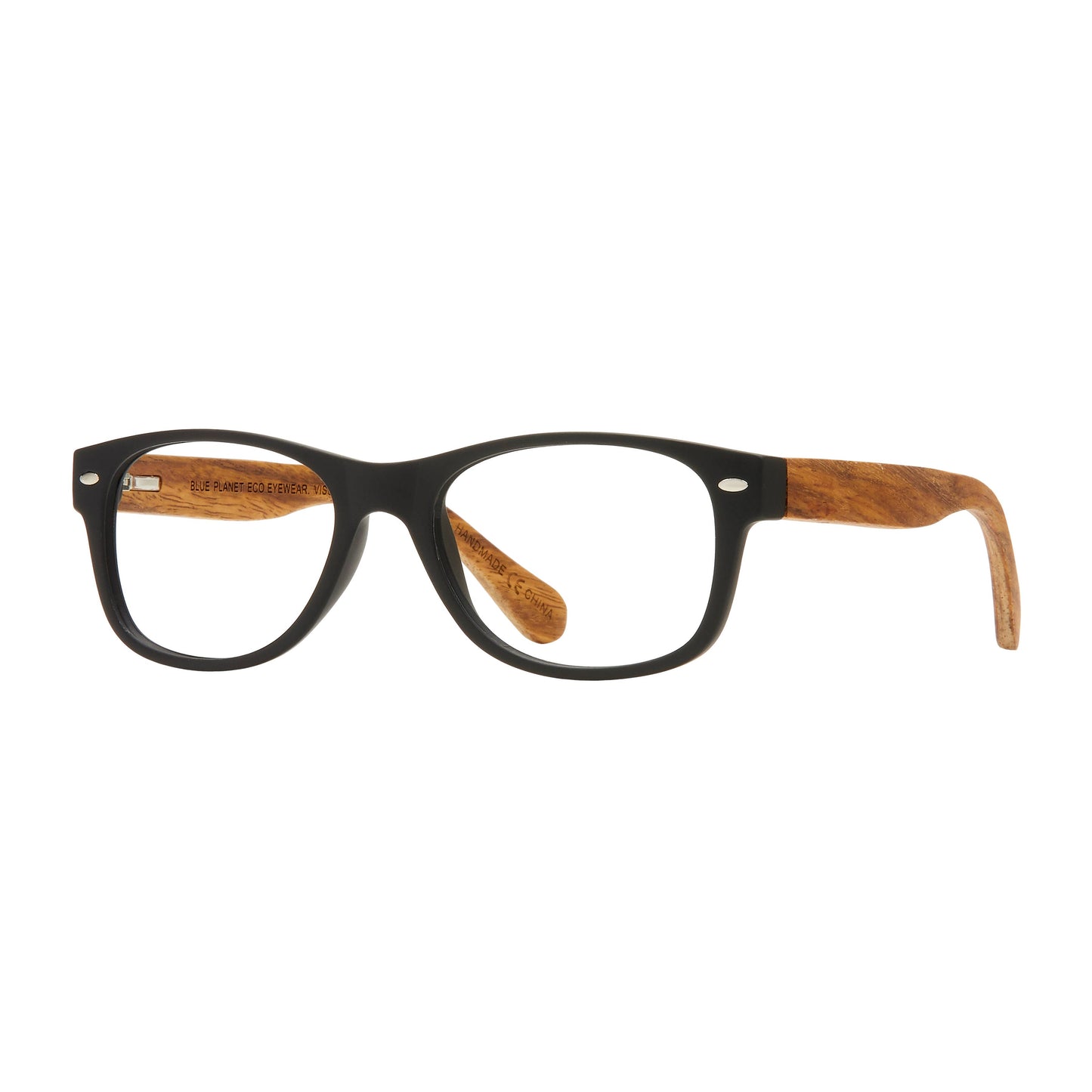 Shaw Blue Light Readers - Matte Black - Blue Planet Eco-Eyewear