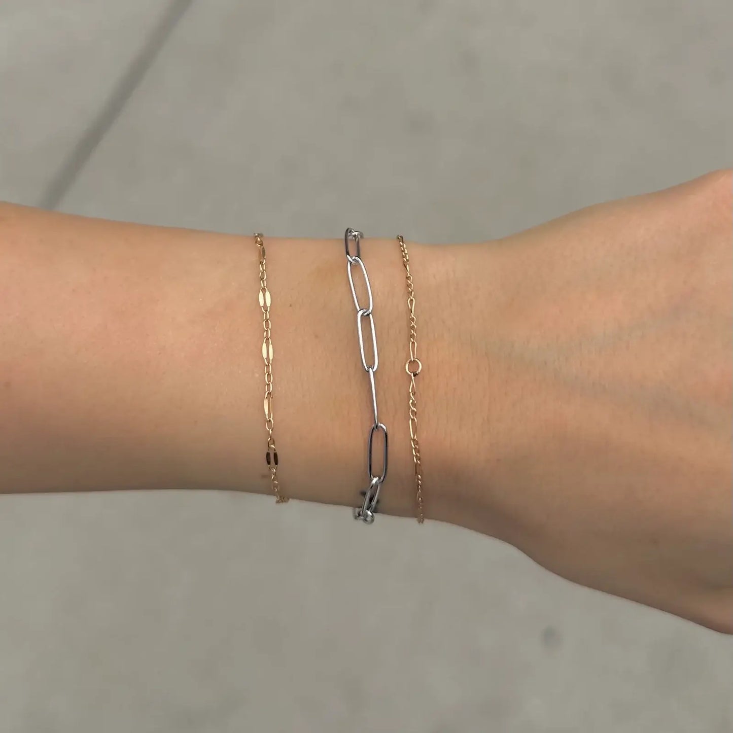 Silver Sasha Chain Bracelet