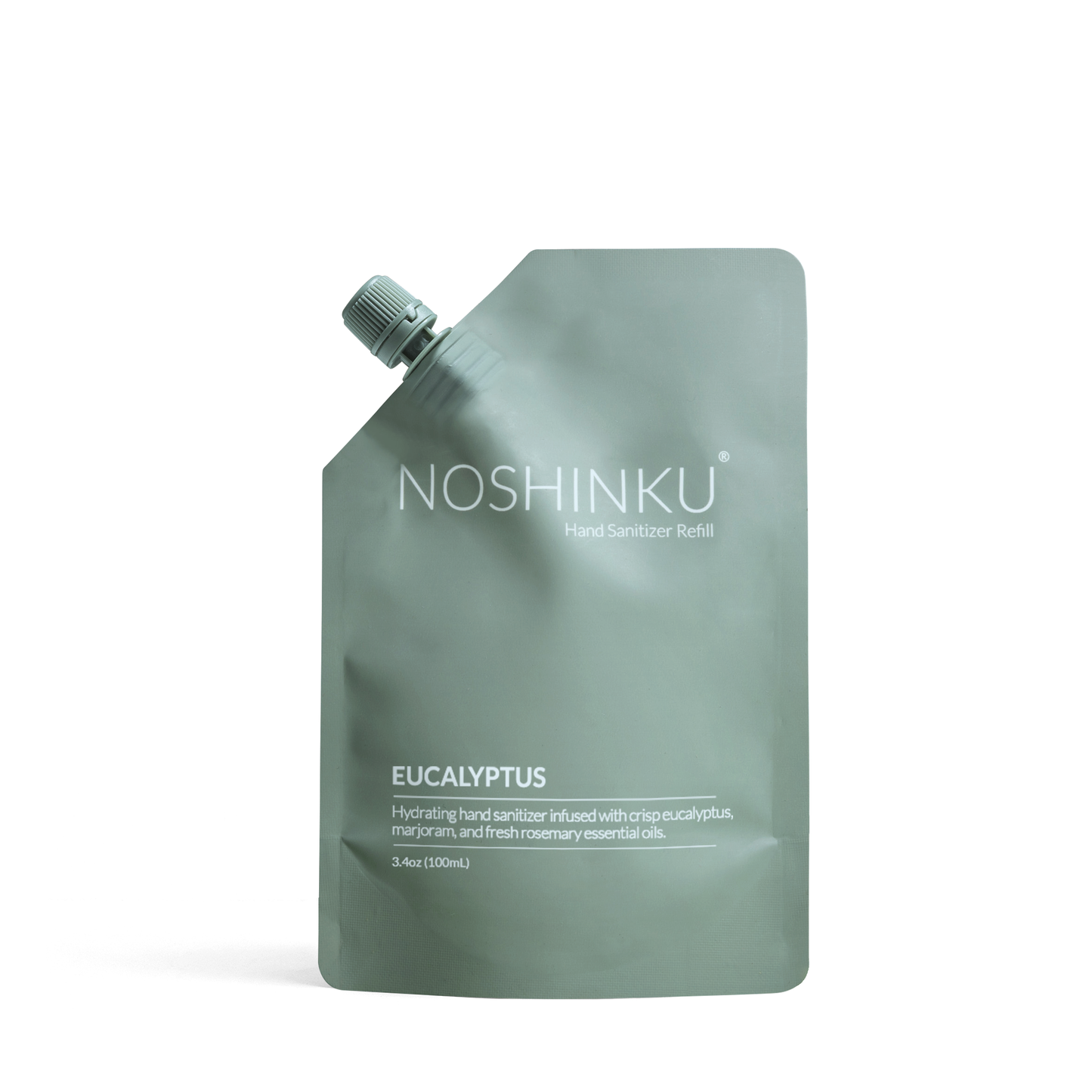 Eucalyptus Rosemary Nourishing Sanitizer Travel Refill Pouch - Noshinku
