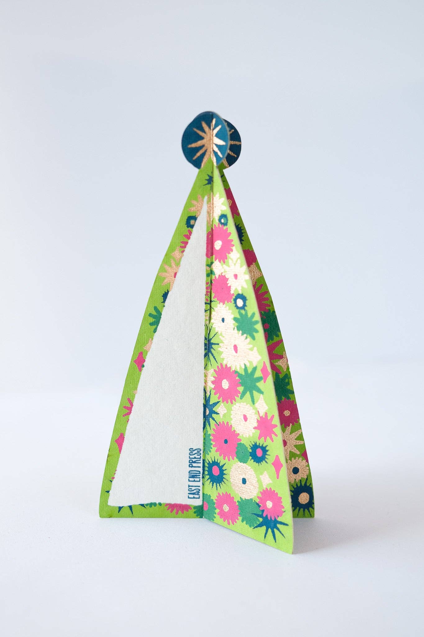 Star Tree Greeting Card - East End Press