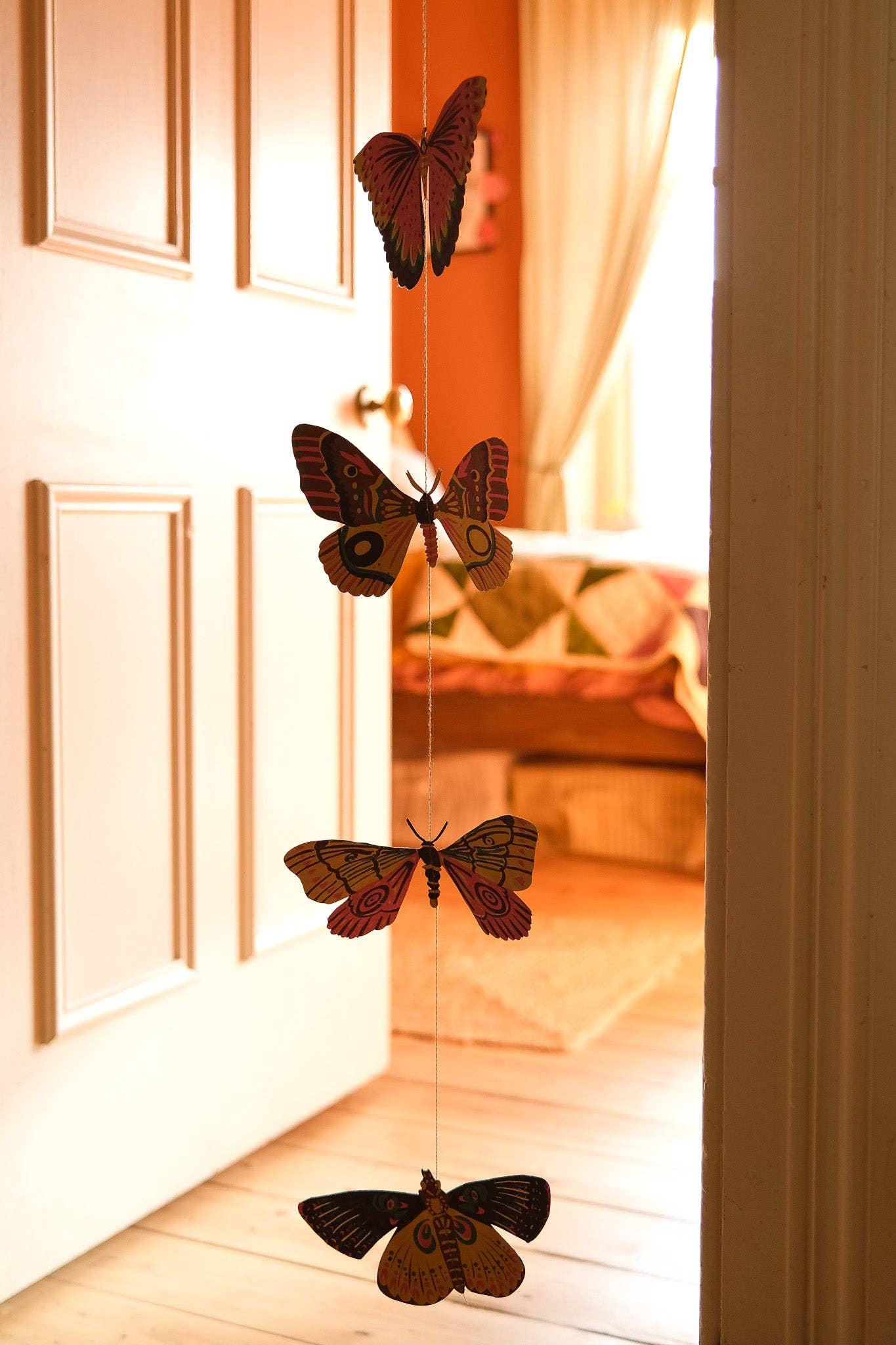 East End Press - Butterfly Vertical Wall Hanging