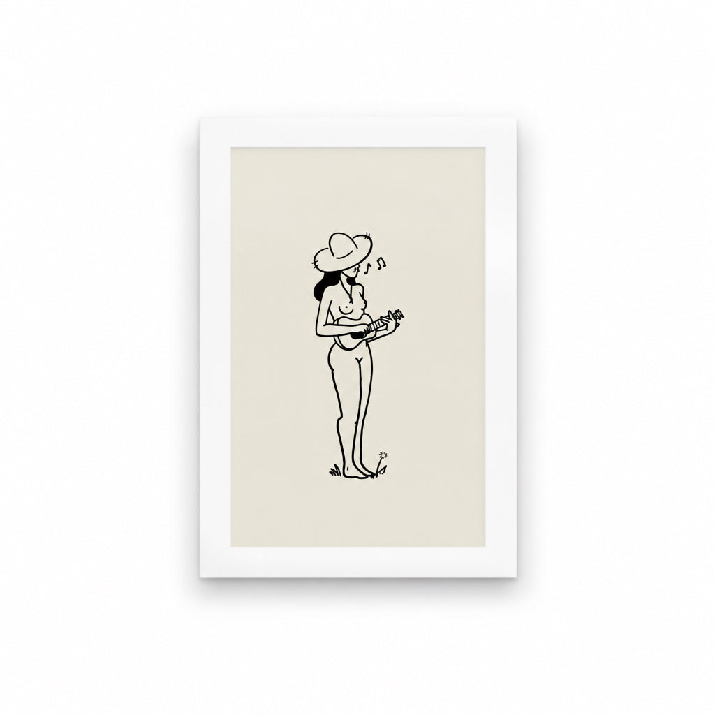 “Music Lover” Art Print - Tumbleweed Design Studios