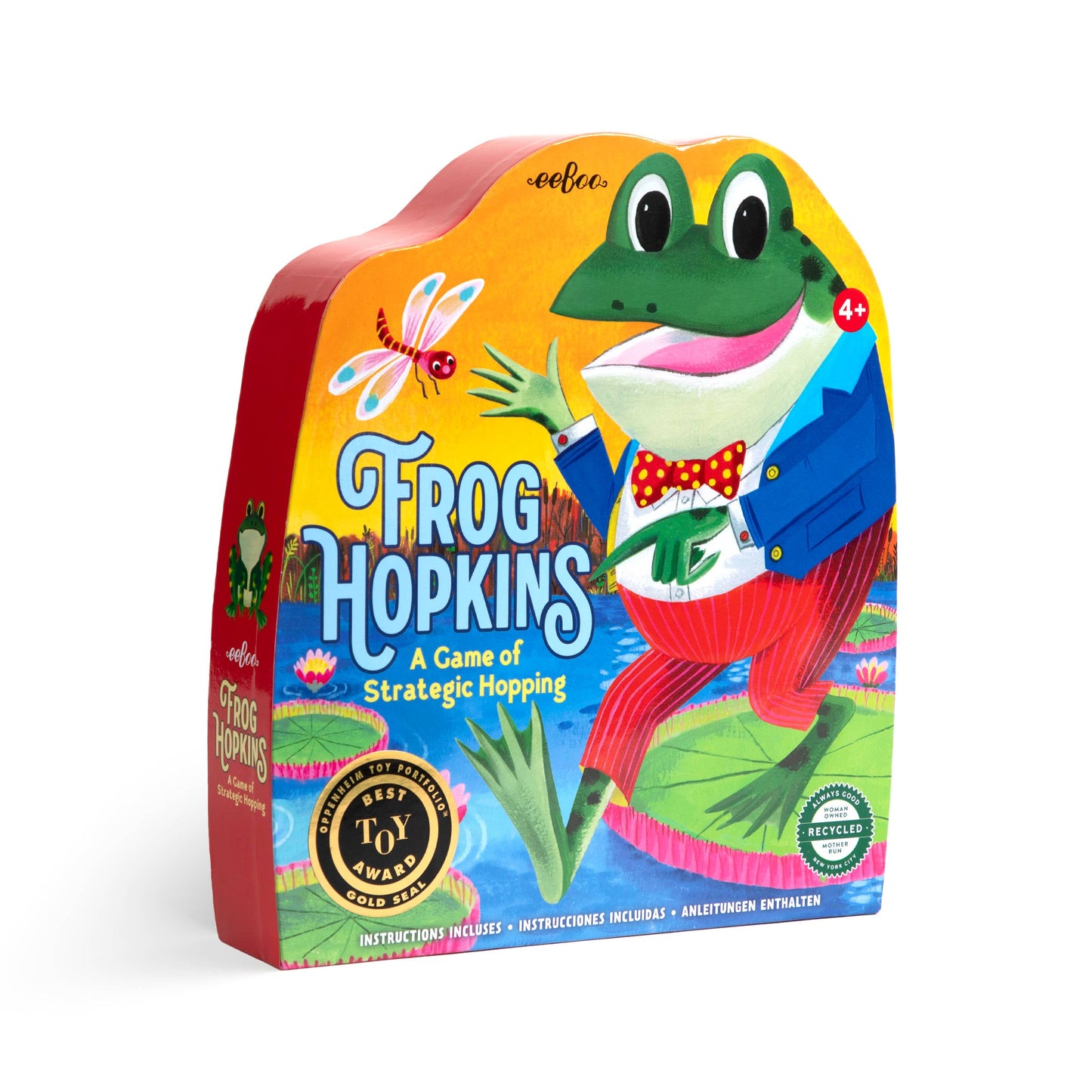 Frog Hopkins Shaped Game - eeBoo