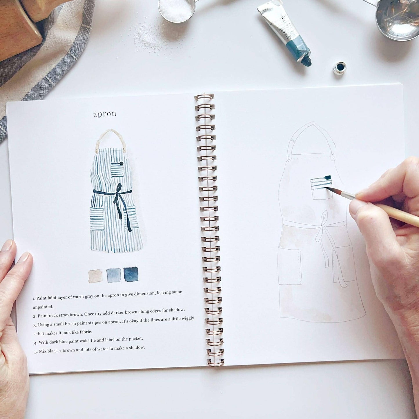 Baking Watercolor Workbook - emily lex studio
