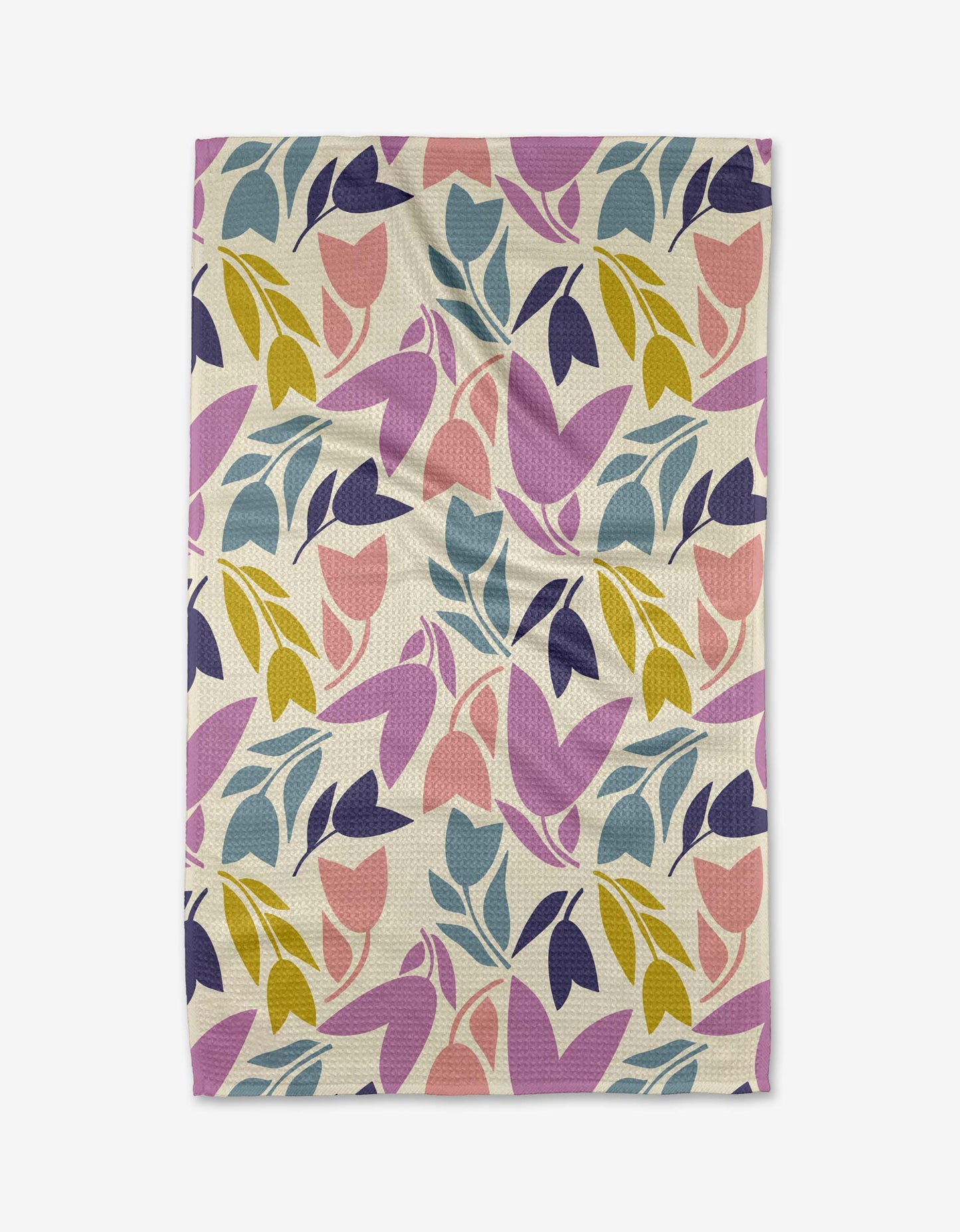 Tulip Tumble Tea Towel - Geometry