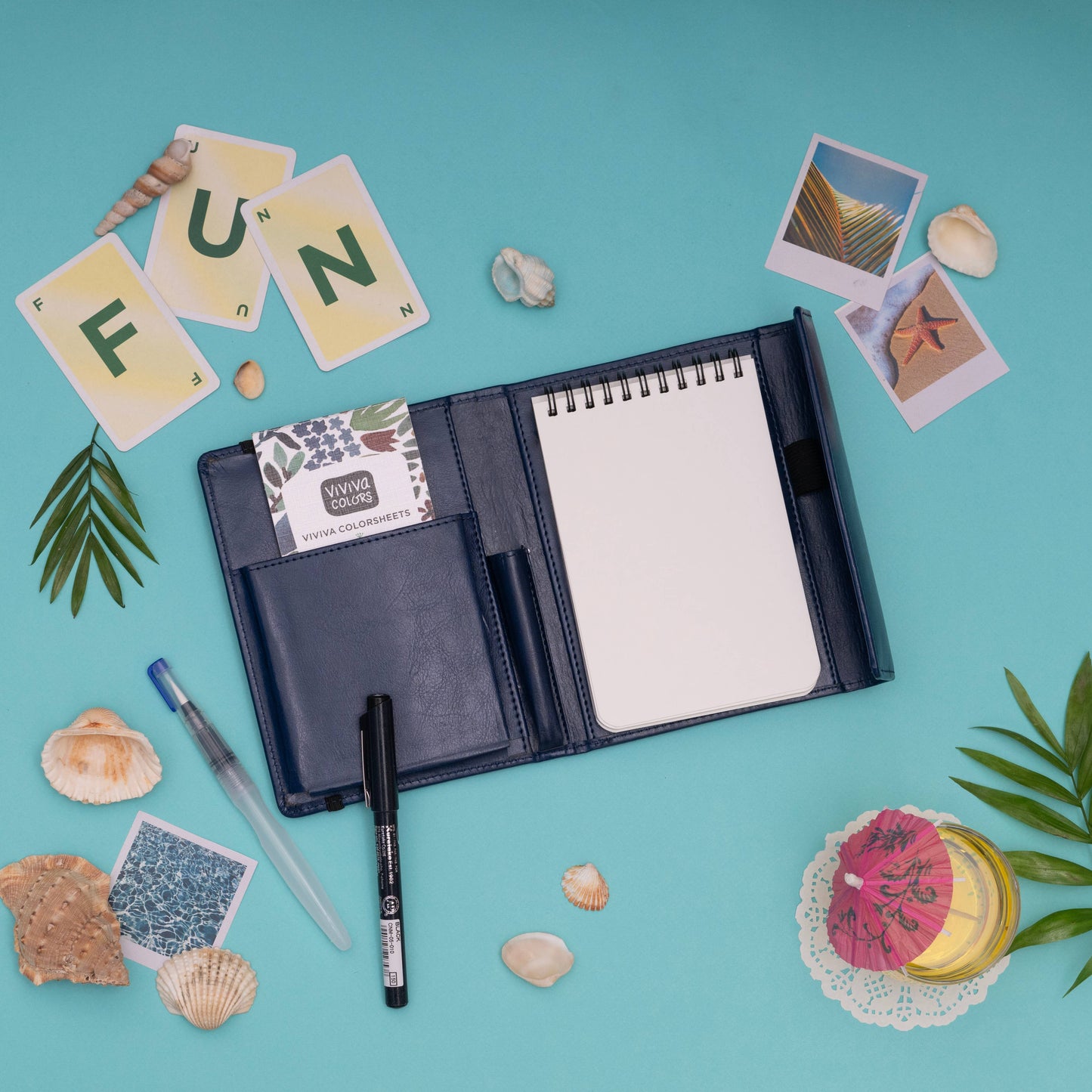 Travel Paint Kit - Vegan Leather - A6