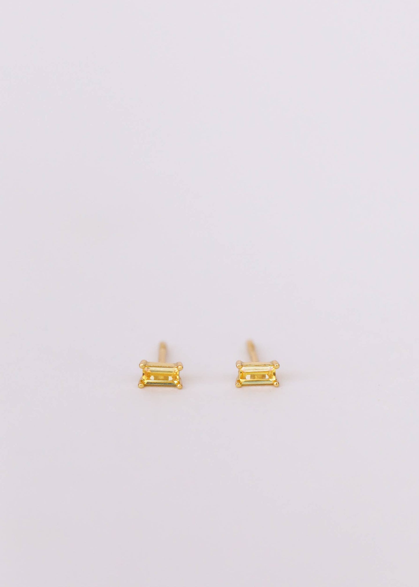 Baguette - Lemon - Earrings