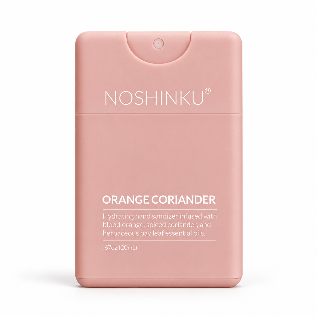 Refillable Orange Coriander Moisturizing Hand Sanitizer - Noshinku