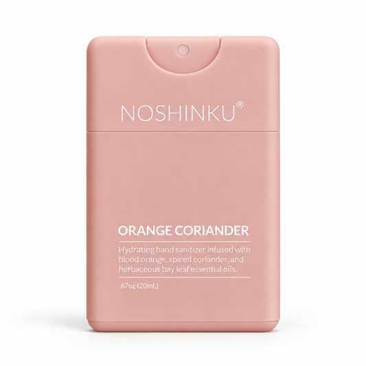 Refillable Orange Coriander Moisturizing Hand Sanitizer - Noshinku