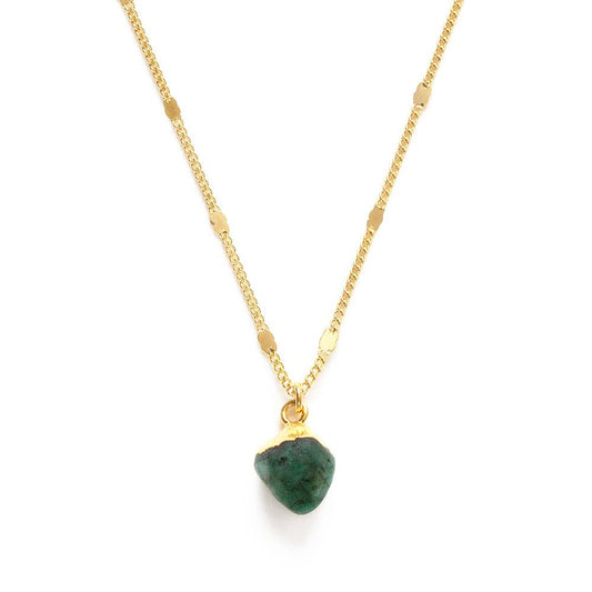 Raw Cut Gemstone Necklaces - Amano Studio