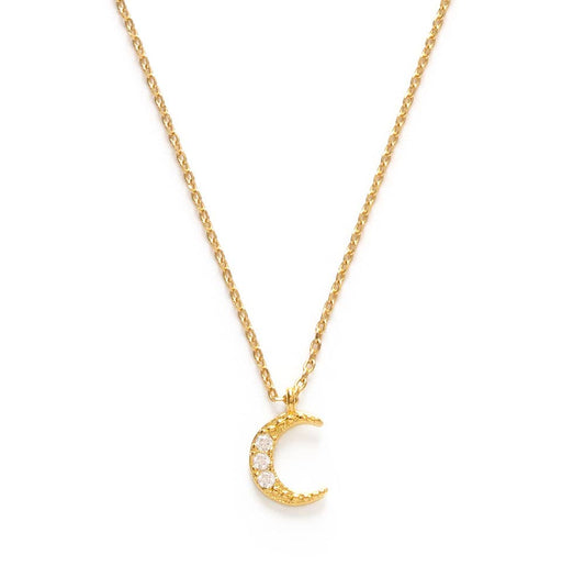 Amano Studio - Crescent Moon Charm Necklace