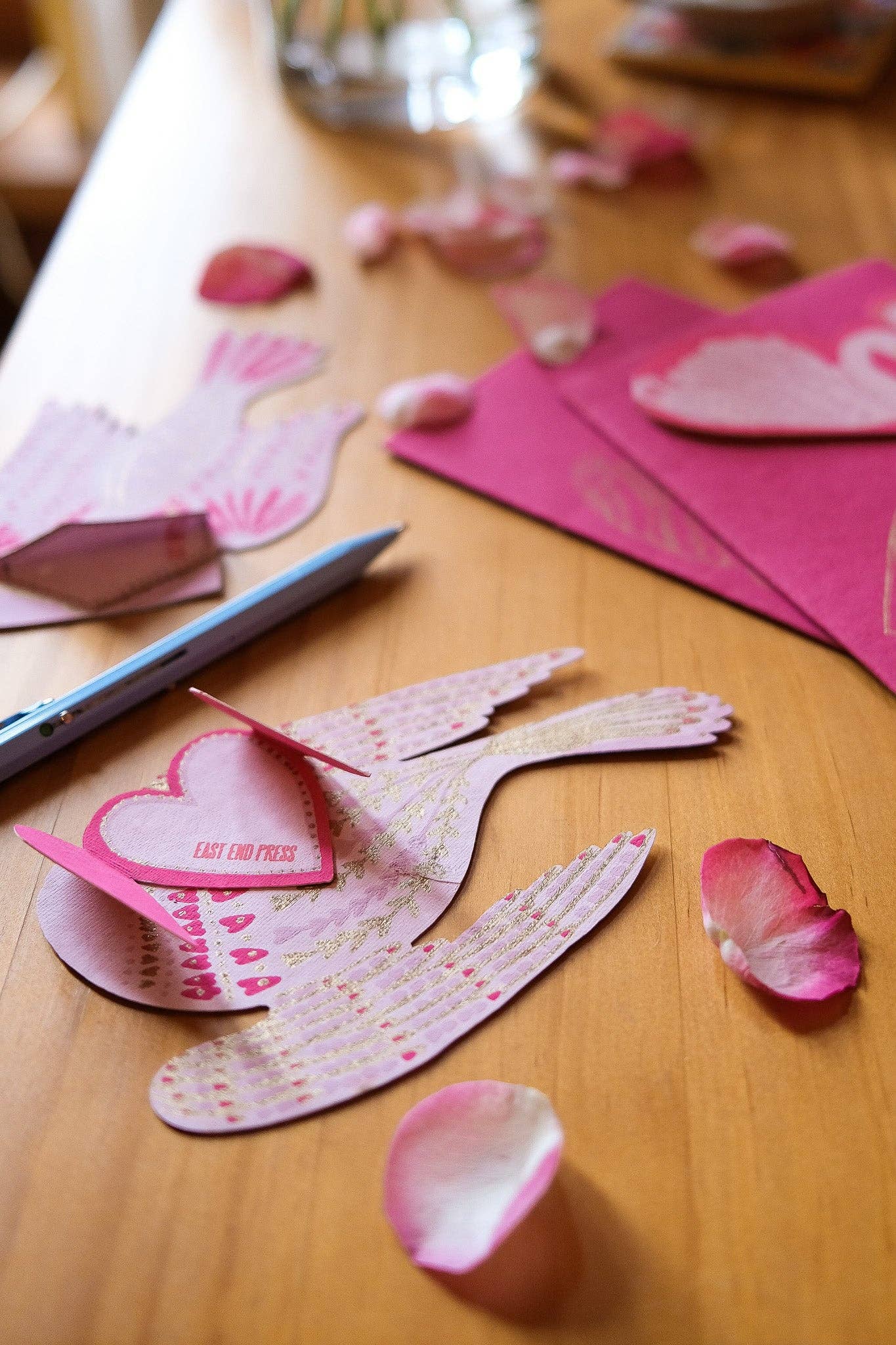 Heart Bird Greeting Card - East End Press