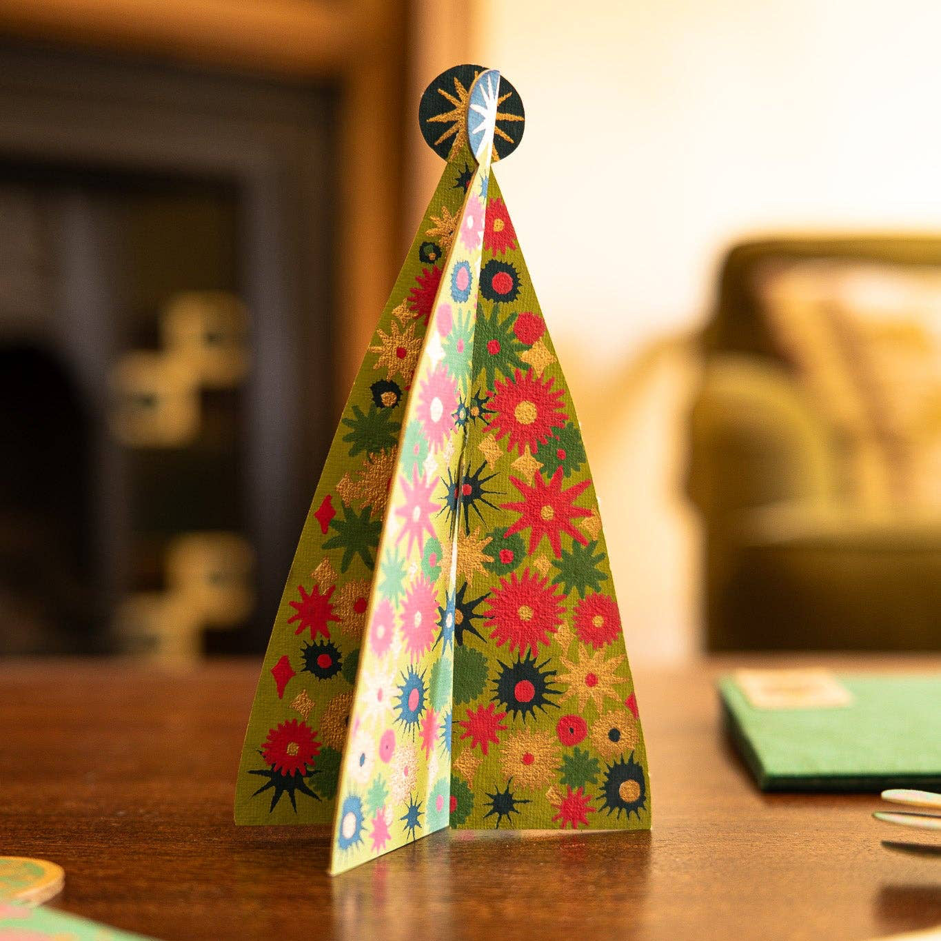 Star Tree Greeting Card - East End Press