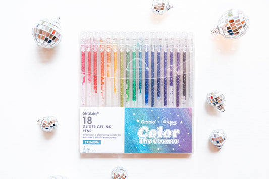 Color The Cosmos Glitter Gel Pens