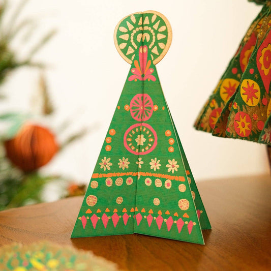 Patterned Tree Greeting Card - East End Press