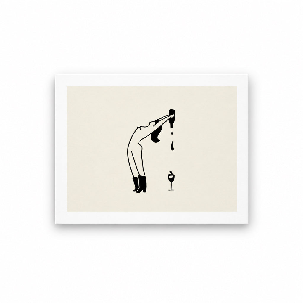 “Bottoms Up” Art Print - Tumbleweed Design Studios