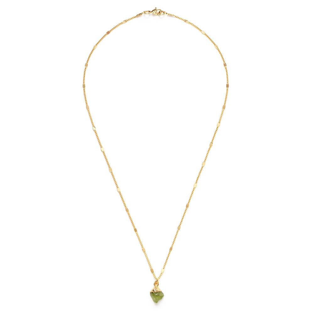 Raw Cut Gemstone Necklaces - Amano Studio