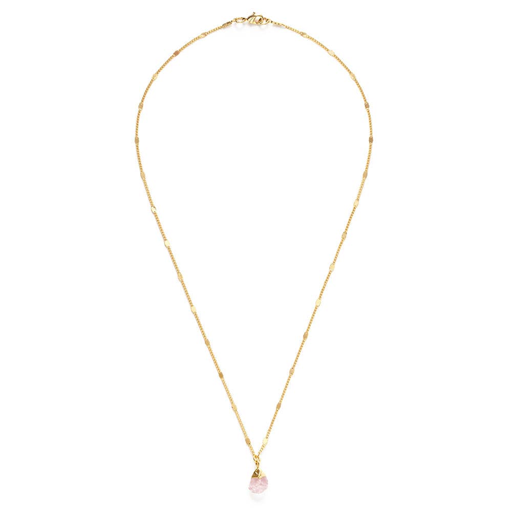 Raw Cut Gemstone Necklaces - Amano Studio