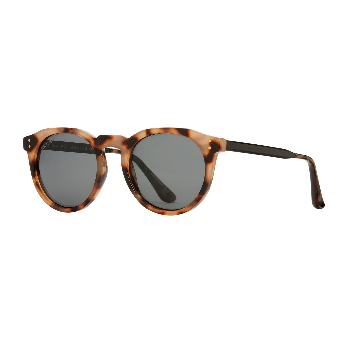 Adams- Ivory Tort/Onyx / Smoke Polarized Lens