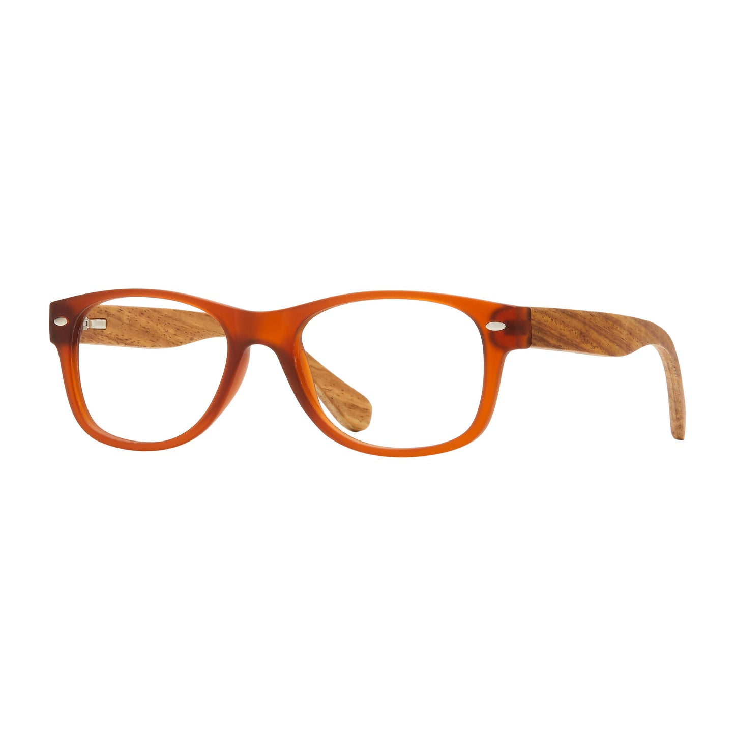 Shaw Blue Light Readers - Matte Brown - Blue Planet Eco-Eyewear