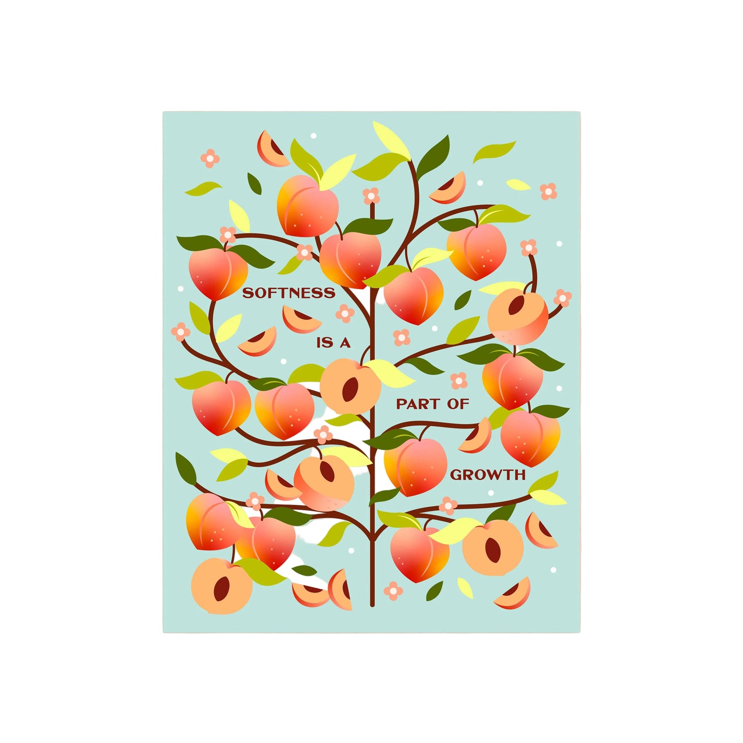 Peach - Garden Series 8x10in Print
