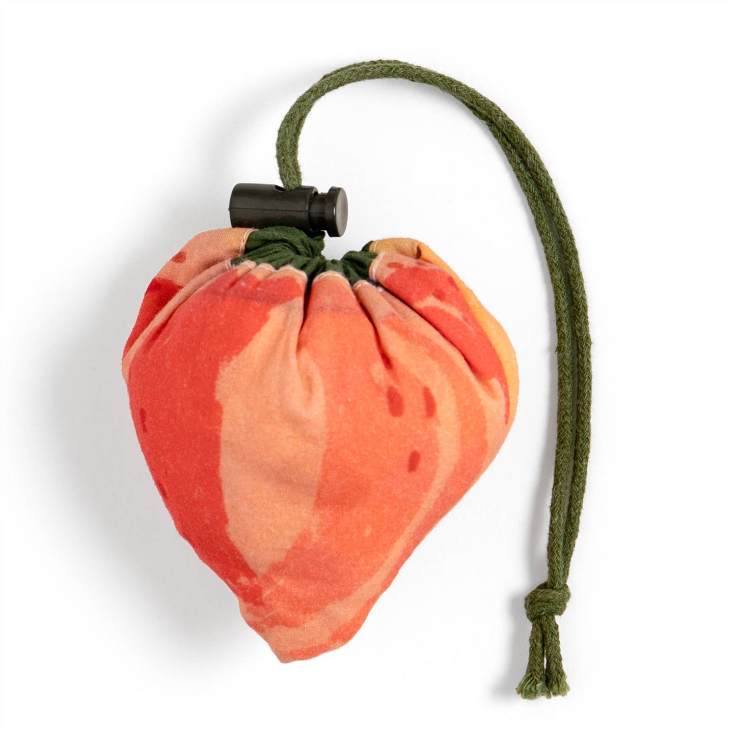 Peach Foldable Market Tote Bag