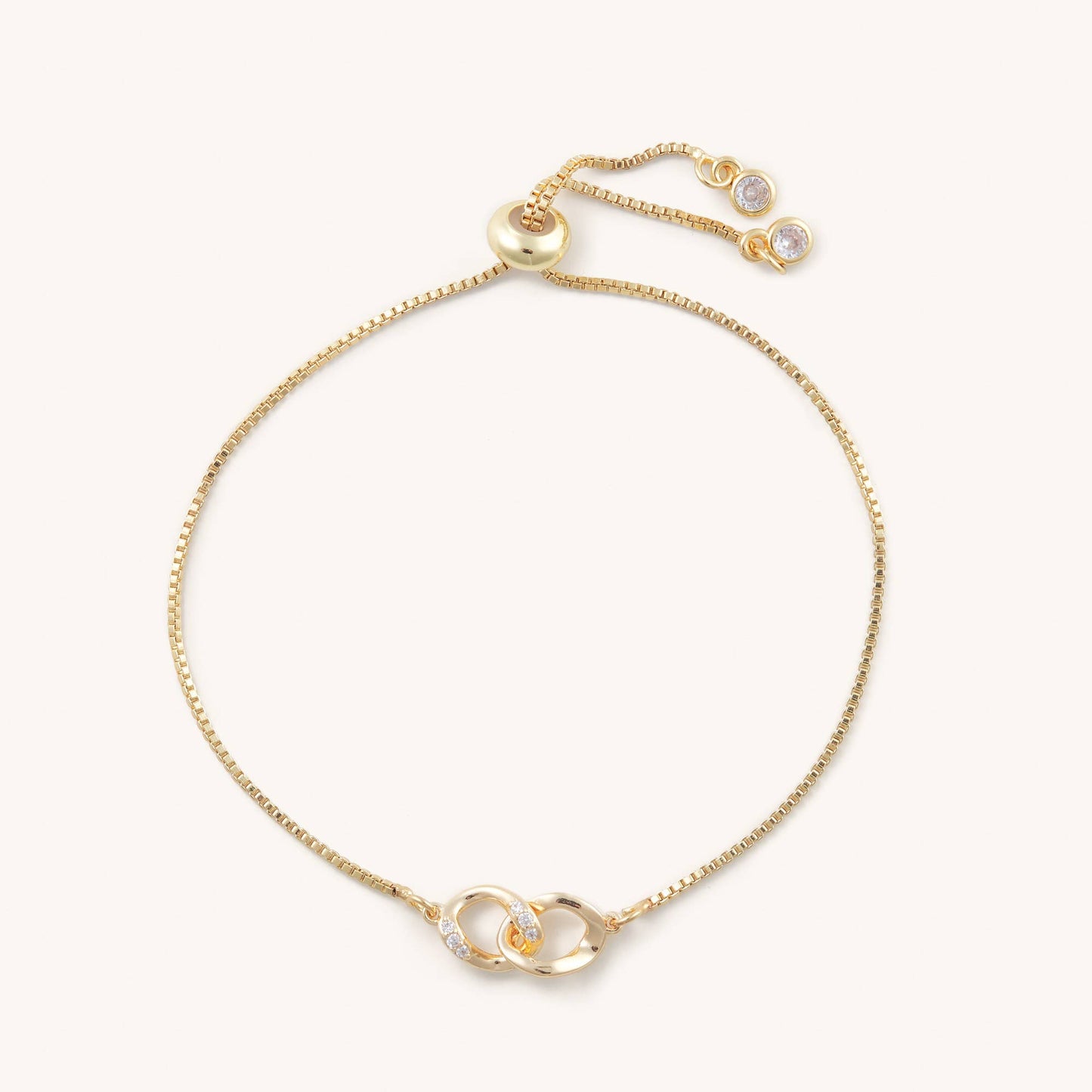 Mia Golden Slider Bracelet