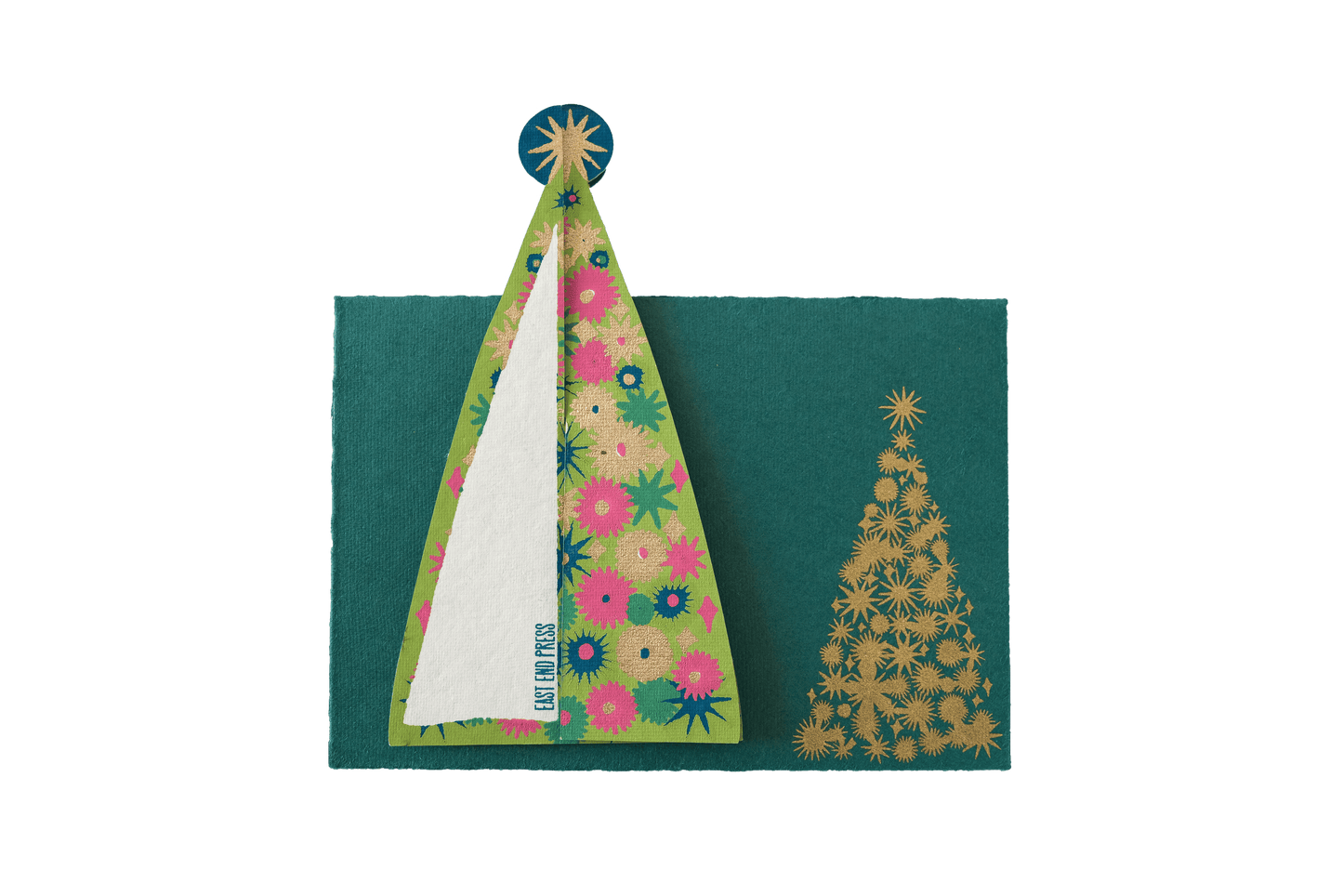 Star Tree Greeting Card - East End Press