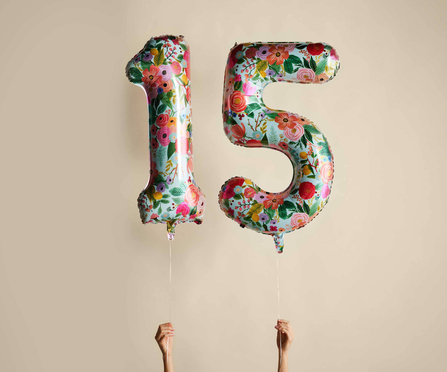 Garden Party Numbered Foil Balloon - Rifle Paper Co.