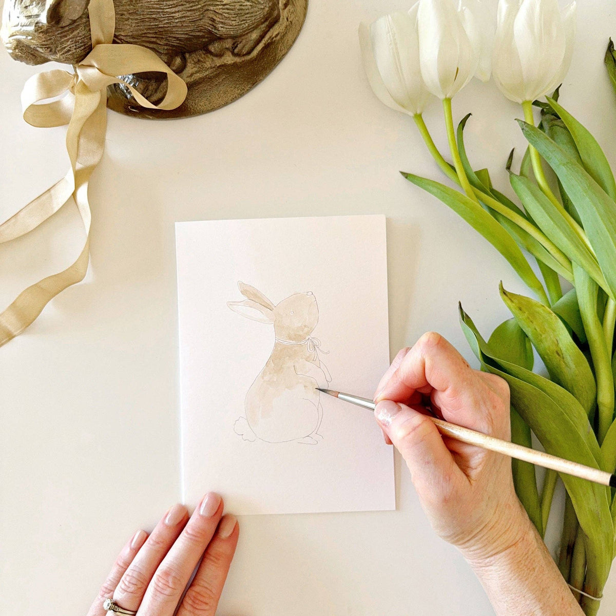 Easter Paintable Notecards - emily lex studio