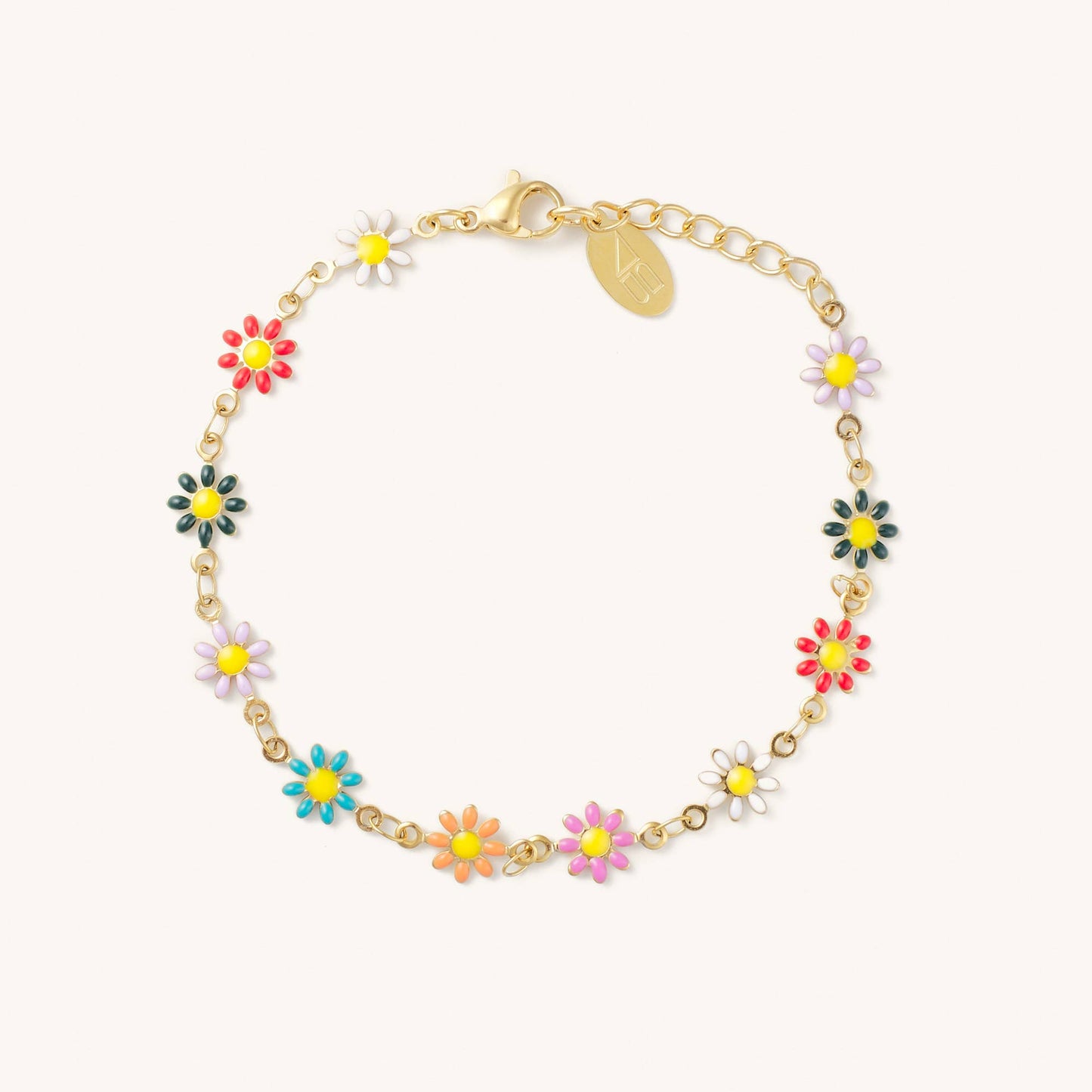 Daisy Multicolor Anklet