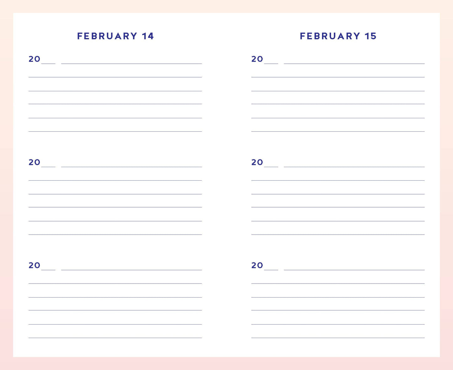 Gratitude One Line a Day