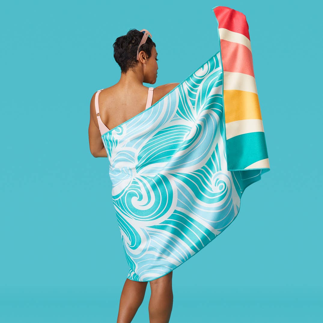 Sun And Sea | Go Big Microfiber Beach Towel