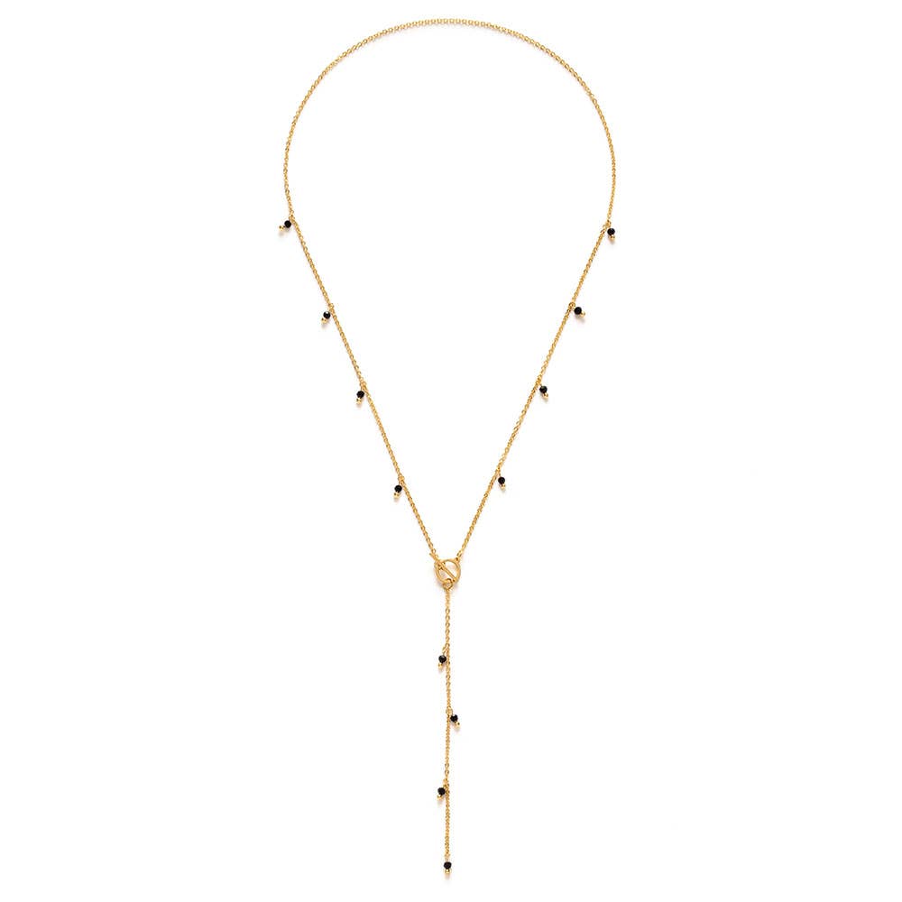 Beaded Lariat Necklace - Amano Studio