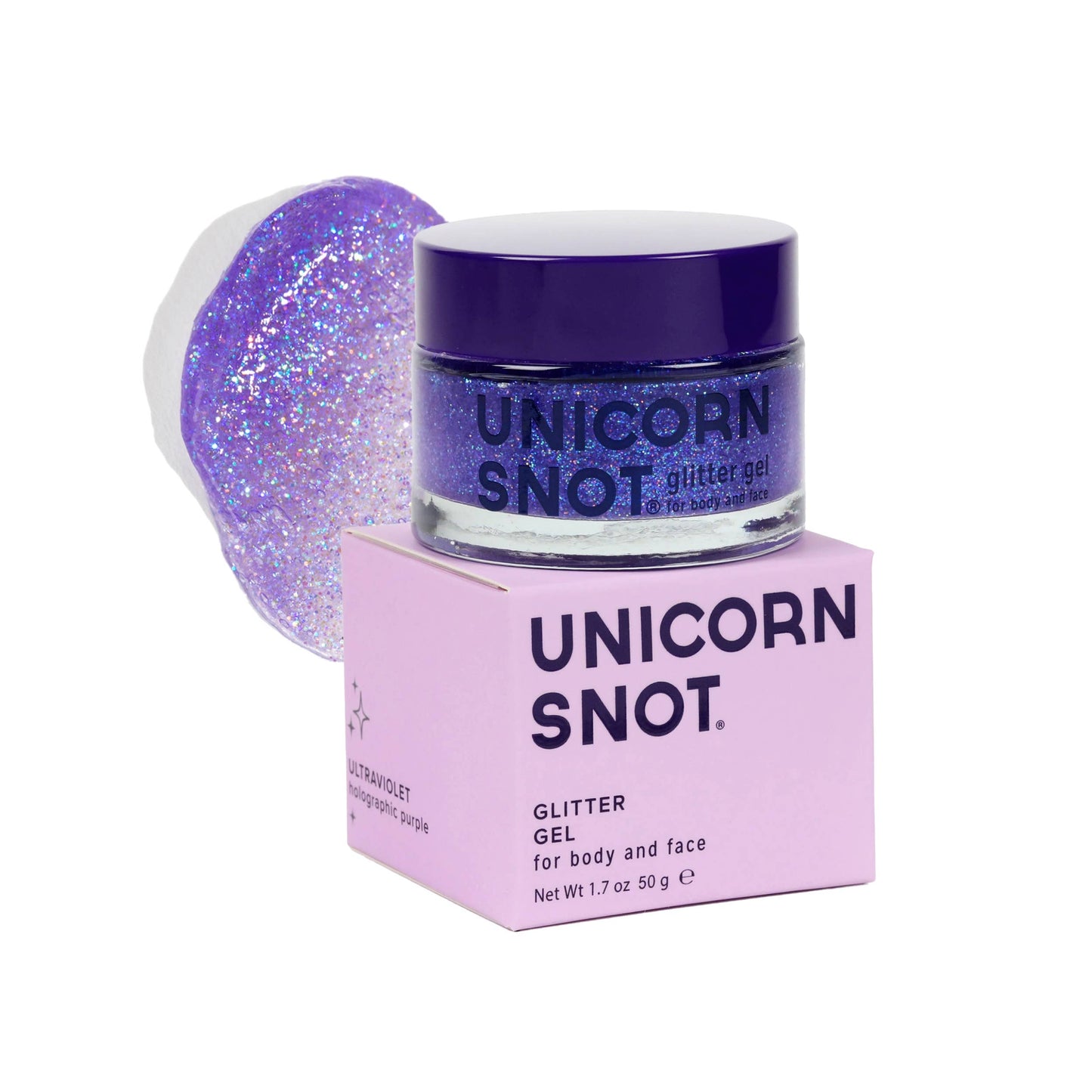 Original Glitter Gel | Ultraviolet-Purple | Body Glitter- Unicorn Snot
