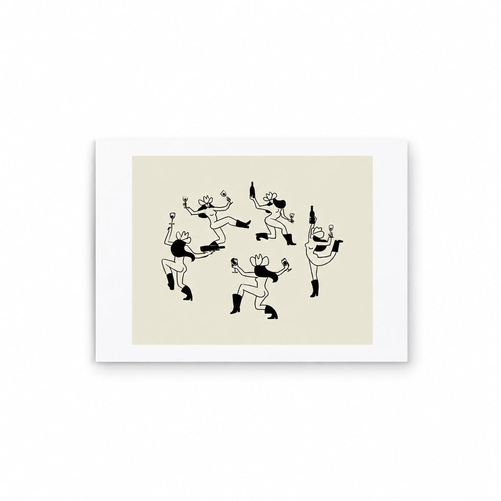 “The Dance” Art Print - Tumbleweed Design Studios