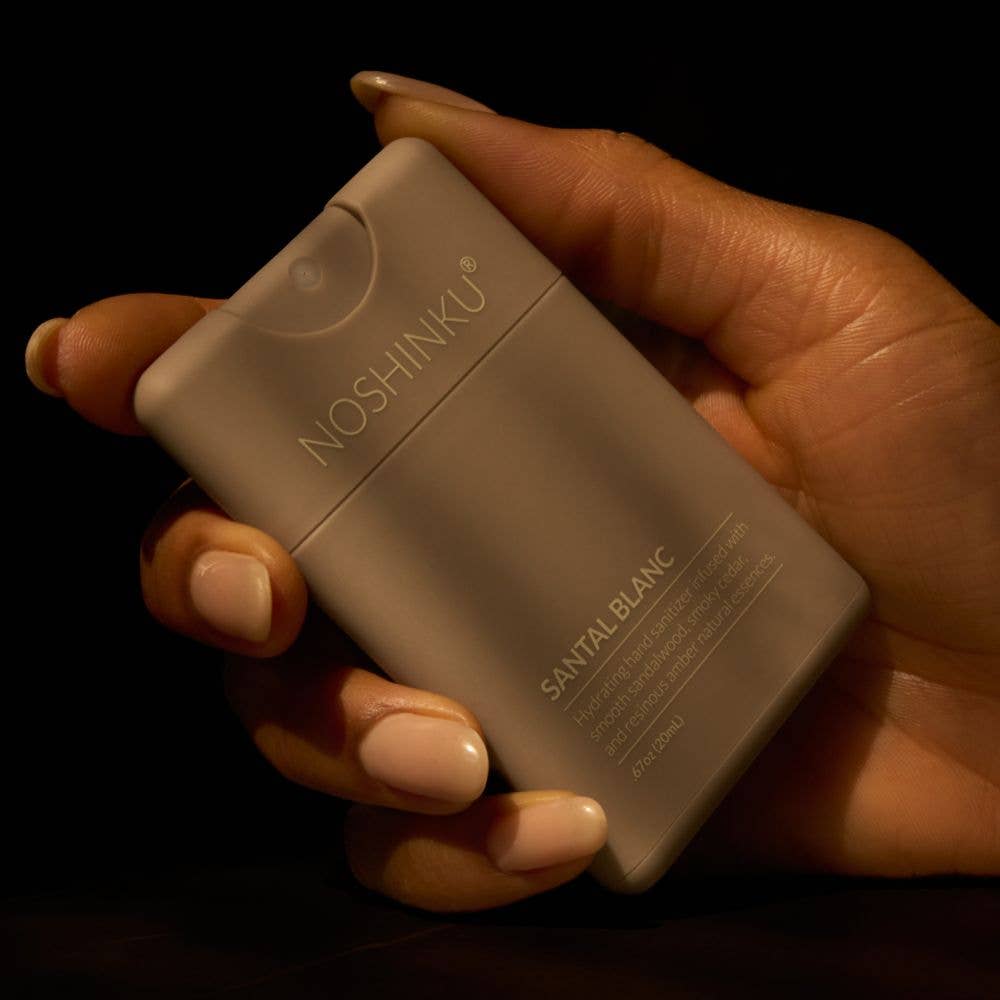 Refillable Santal Blanc Hydrating Pocket Hand Sanitizer - Noshinku
