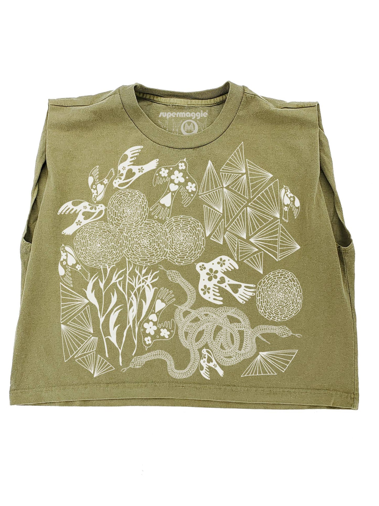 Secret Garden Maisie Heavyweight Muscle Tee