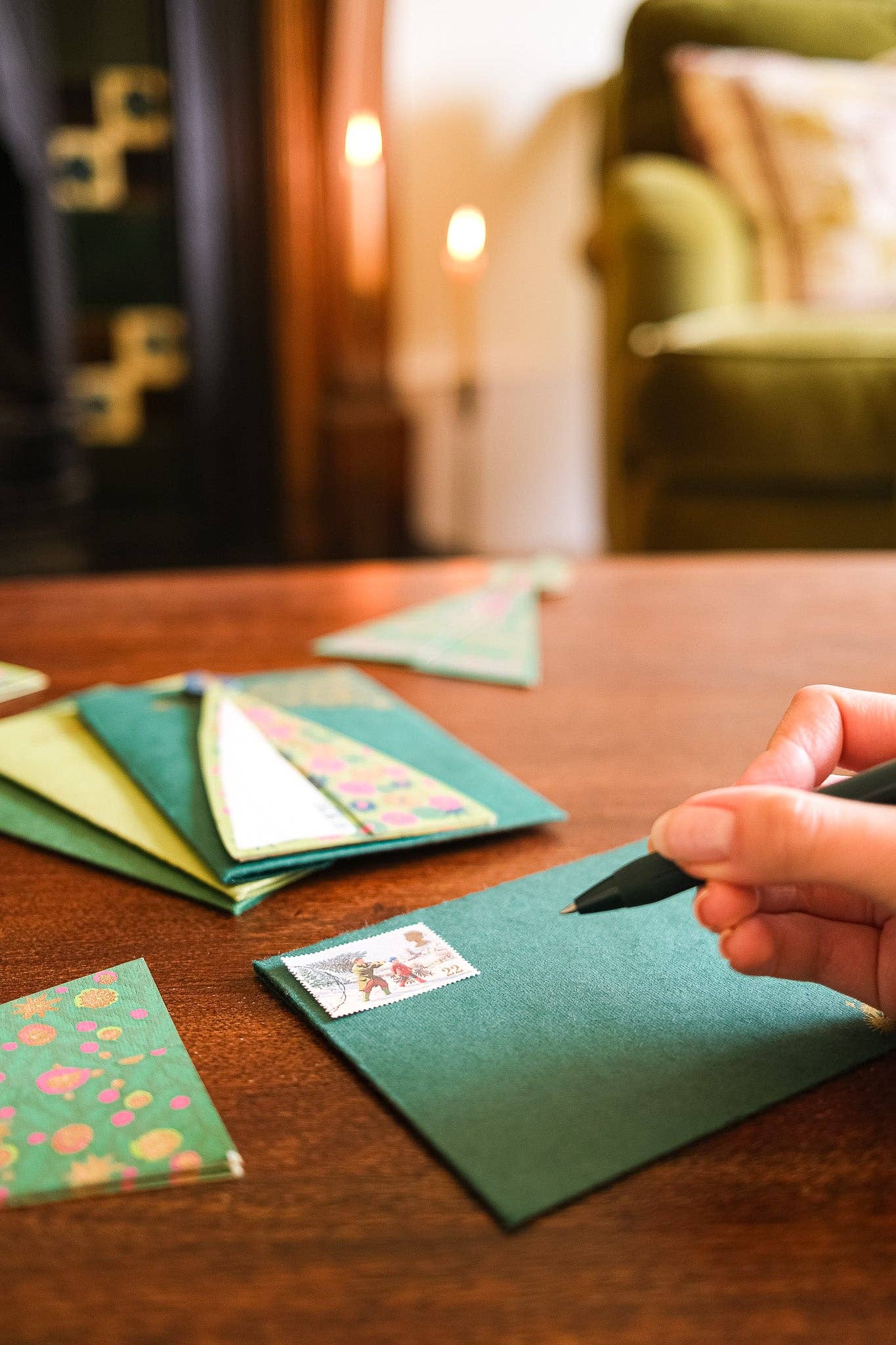 Patterned Tree Greeting Card - East End Press