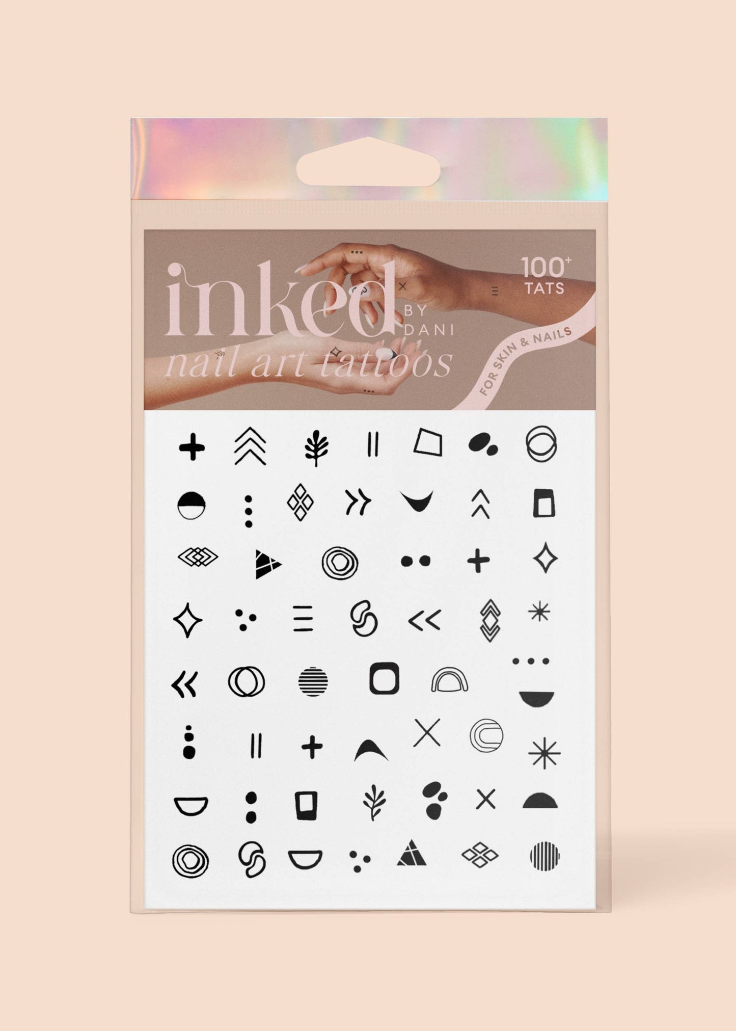 INKED by Dani - Mod Nail Art Temporary Tattoo Pack