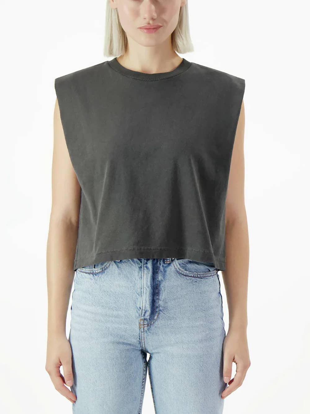 Double S Curve Maisie Heavyweight Muscle Tee