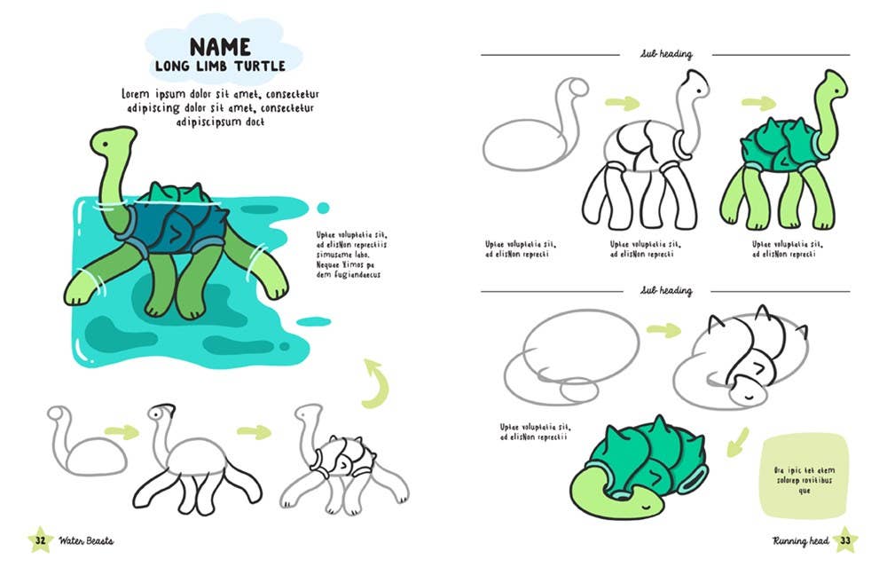 How to Draw Cute Beasts by Angela Nguyen